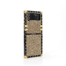 Load image into Gallery viewer, Samsung Galaxy Z Flip5 5G Square Case &quot;Pyrite&quot; by PURITY™
