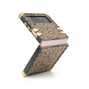 Samsung Galaxy Z Flip5 5G Square Case "Pyrite" by PURITY™