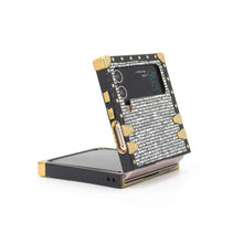 Load image into Gallery viewer, Tahitian Pearl - Silver glitter Samsung Galaxy Z Flip Case by PURITY
