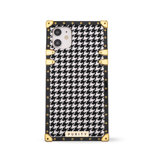 Load image into Gallery viewer, Samsung Case with Ring &quot;Iconic&quot; | Houndstooth Phone Case | PURITY
