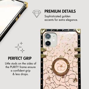 Square iPhone Case "Antheia" | Floral Phone Case | PURITY