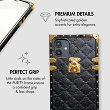 Load image into Gallery viewer, iPhone case &quot;Black Leather&quot; by PURITY™
