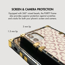 Load image into Gallery viewer, Square iPhone Case &quot;Iphis&quot; | Floral Phone Case | PURITY
