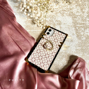 Square iPhone Case "Iphis" | Floral Phone Case | PURITY