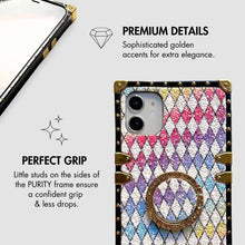 Load image into Gallery viewer, iPhone case &quot;Dawn&quot; by PURITY™ | Glitter iphone case | Square iphone case
