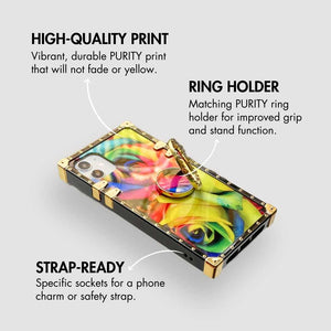 iPhone case "Harmony Ring" by PURITY | Square phone case