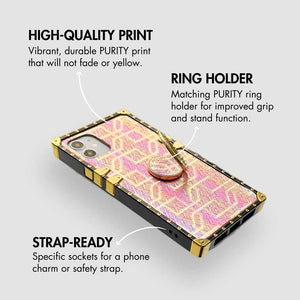 iPhone Case with Ring "Peach" by PURITY™