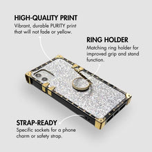 Load image into Gallery viewer, iPhone Case with Ring &quot;Quartz&quot; by PURITY™
