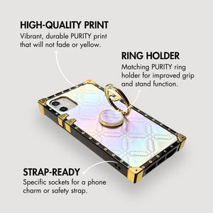 iPhone Case with Ring "Snowman" by PURITY