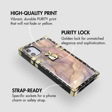 Load image into Gallery viewer, Samsung Case &quot;Elsa&quot; by PURITY™ | Purple marble Samsung phone case
