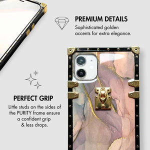 Samsung Case "Elsa" by PURITY™ | Purple marble Samsung phone case