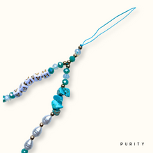 Load image into Gallery viewer, Turquoise Phone Charm | PURITY
