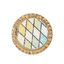 Load image into Gallery viewer, Twilight Ring Holder by PURITY | rhombus pattern, geometric design, glitter design
