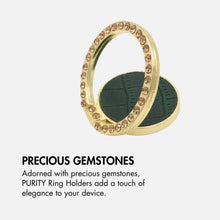 Load image into Gallery viewer, Verde Ring Holder by PURITY | Green crocodile pattern ring holder
