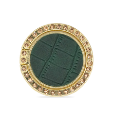 Load image into Gallery viewer, Verde Ring Holder by PURITY | Green crocodile pattern ring holder
