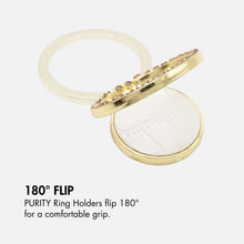 Load image into Gallery viewer, White Crocodile Pattern Ring Holder | Nevada Ring Holder
