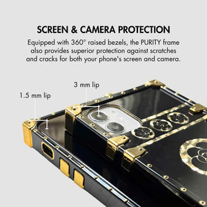 Samsung Galaxy Z Flip3 5G Square Case "Yin Ring" | PURITY™