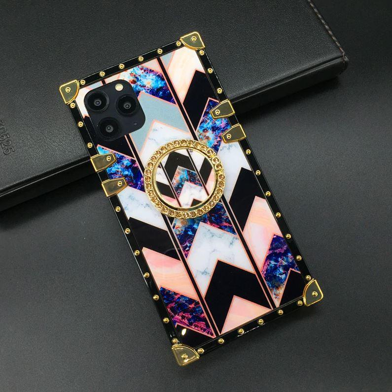Wholesale Glitter Square Trunk Phone Case Cover For iPhone 13 11 12 Pro Max  7 8 Plus X XR Xs Max Bling Cases for iPhone 14 Pro Max Cover From  m.