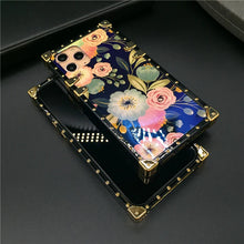 Load image into Gallery viewer, Motorola Case &quot;Aphrodite&quot; - Floral phone case with square design and ring holder. By PURITY
