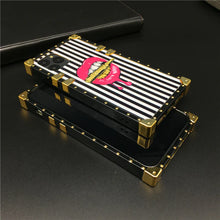 Load image into Gallery viewer, Motorola Case &quot;Crazy Kiss&quot; | Square Phone Case | PURITY
