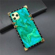 Load image into Gallery viewer, Motorola Case &quot;Isabis&quot; | Marble Square Phone Case | PURITY
