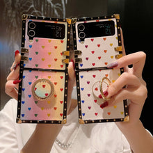 Load image into Gallery viewer, Samsung Galaxy Z Flip3 5G Square Case &quot;Infatuation Ring&quot; | PURITY™
