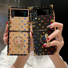 Load image into Gallery viewer, Samsung Galaxy Z Flip3 5G Square Case &quot;Passion Ring&quot; | PURITY™
