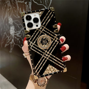 iPhone Case with Ring "Erebo" by PURITY™