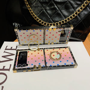 Samsung Galaxy Z Flip3 5G Square Case "Devotion Ring" | PURITY™