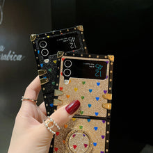 Load image into Gallery viewer, Samsung Galaxy Z Flip3 5G Square Case &quot;Adoration Ring&quot; | PURITY™
