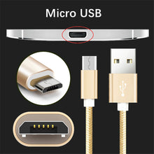 Load image into Gallery viewer, Charging Cable Gold | USB to Micro-USB | PURITY™
