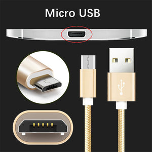 Charging Cable Gold | USB to Micro-USB | PURITY™