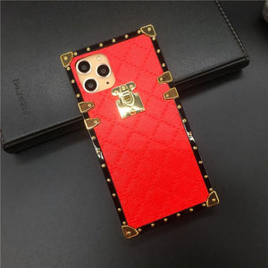 Google Pixel Case "Red Leather" | PURITY™