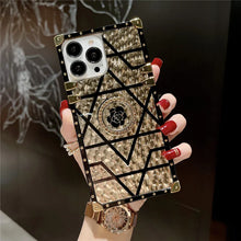 Load image into Gallery viewer, Google Pixel Case with Ring &quot;Emera&quot; | Golden Phone Case | PURITY

