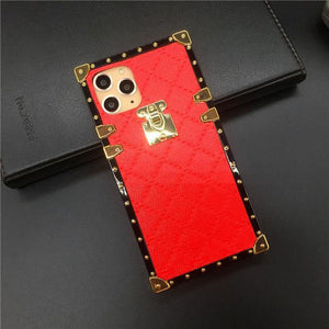 Samsung Case "Red Leather" by PURITY™