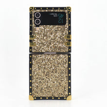 Load image into Gallery viewer, Samsung Galaxy Z Flip3 5G Square Case &quot;Pyrite&quot; by PURITY™
