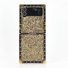 Load image into Gallery viewer, Samsung Galaxy Z Flip4 5G Square Case &quot;Pyrite&quot; | PURITY™
