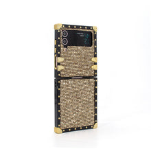 Load image into Gallery viewer, Samsung Galaxy Z Flip4 5G Square Case &quot;Pyrite&quot; | PURITY™
