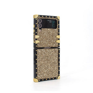 Samsung Galaxy Z Flip4 5G Square Case "Pyrite" | PURITY™