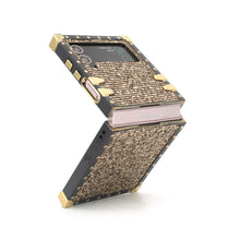 Load image into Gallery viewer, Samsung Galaxy Z Flip3 5G Square Case &quot;Pyrite&quot; by PURITY™
