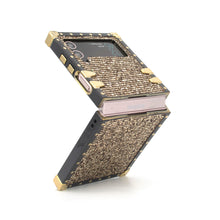 Load image into Gallery viewer, Samsung Galaxy Z Flip4 5G Square Case &quot;Pyrite&quot; | PURITY™

