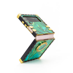 Samsung Galaxy Z Flip4 5G Square Case "Isabis Ring" | PURITY™