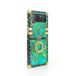 Samsung Galaxy Z Flip4 5G Square Case "Isabis Ring" | PURITY™