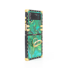 Load image into Gallery viewer, Samsung Galaxy Z Flip4 5G Square Case &quot;Isabis Ring&quot; | PURITY™
