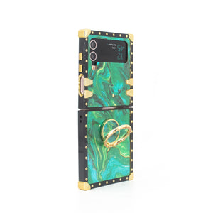 Samsung Galaxy Z Flip4 5G Square Case "Isabis Ring" | PURITY™