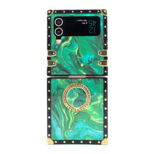Load image into Gallery viewer, Samsung Galaxy Z Flip4 5G Square Case &quot;Isabis Ring&quot; | PURITY™
