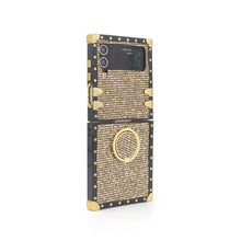Load image into Gallery viewer, Samsung Galaxy Z Flip3 5G Square Case &quot;Pyrite Ring&quot;| PURITY™
