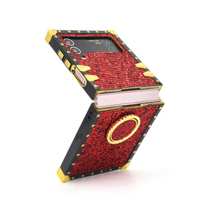 Samsung Galaxy Z Flip3 5G Square Case "Ruby Ring" | PURITY™