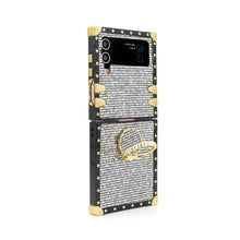 Load image into Gallery viewer, Samsung Galaxy Z Flip3 5G Square Case &quot;Tahitian Pearl Ring&quot; | PURITY™

