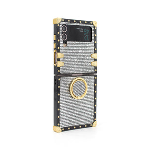 Samsung Galaxy Z Flip3 5G Square Case "Tahitian Pearl Ring" | PURITY™